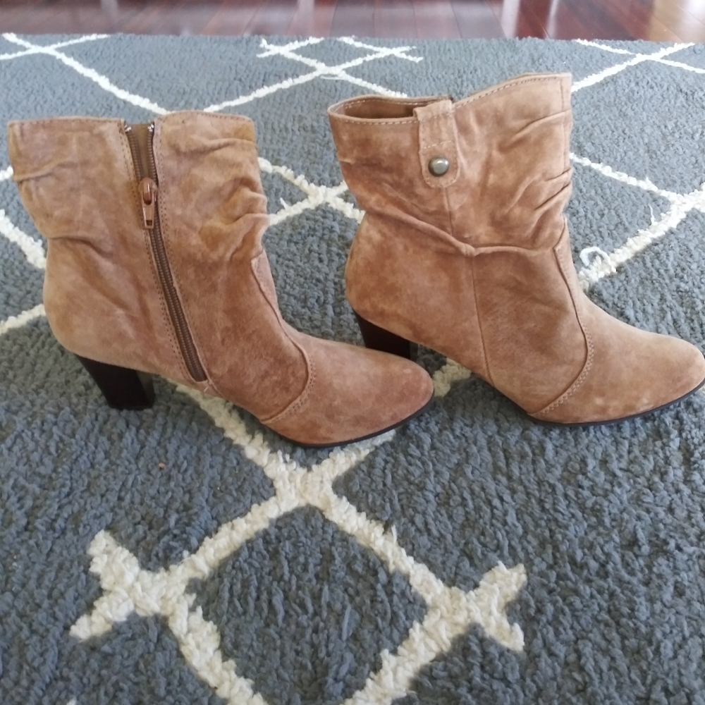 Bass Suede Booties
